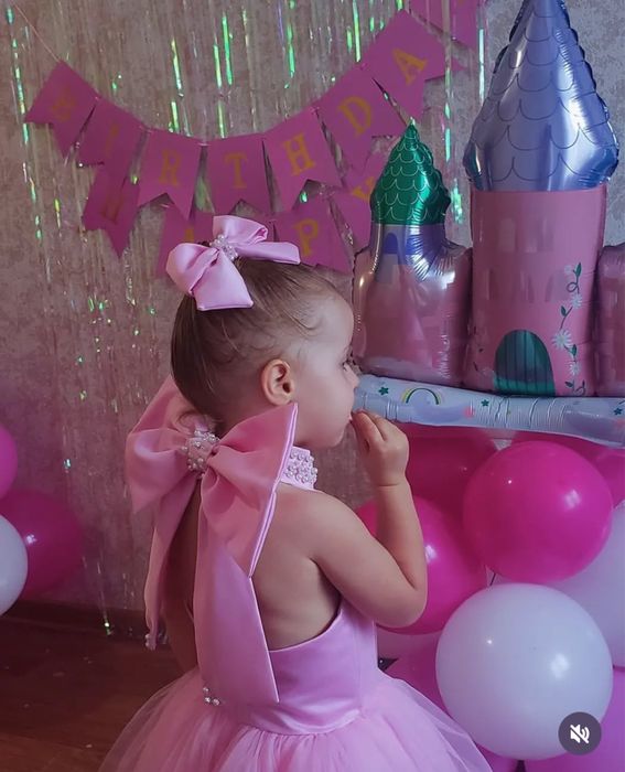 Пышное платье для девочки