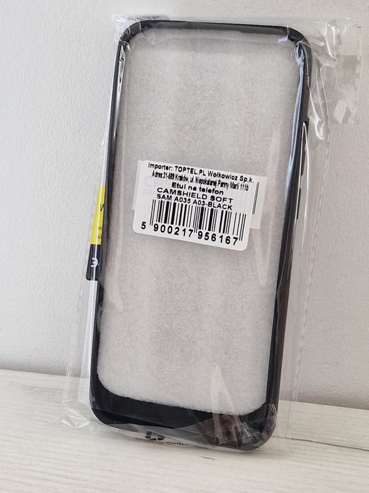 Camshield Soft do Samsung Galaxy A03 Czarny