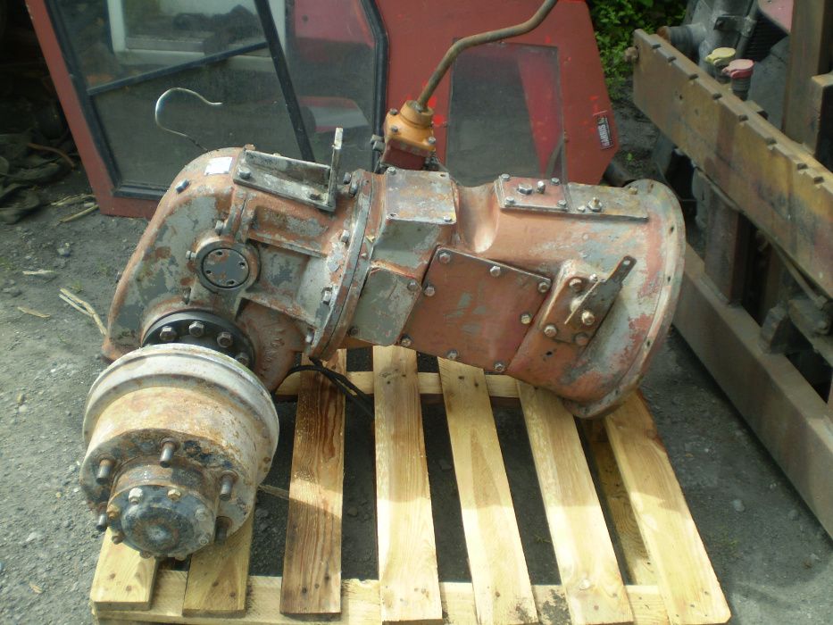 most z wózka widłowego GPW, skrzynia biegów