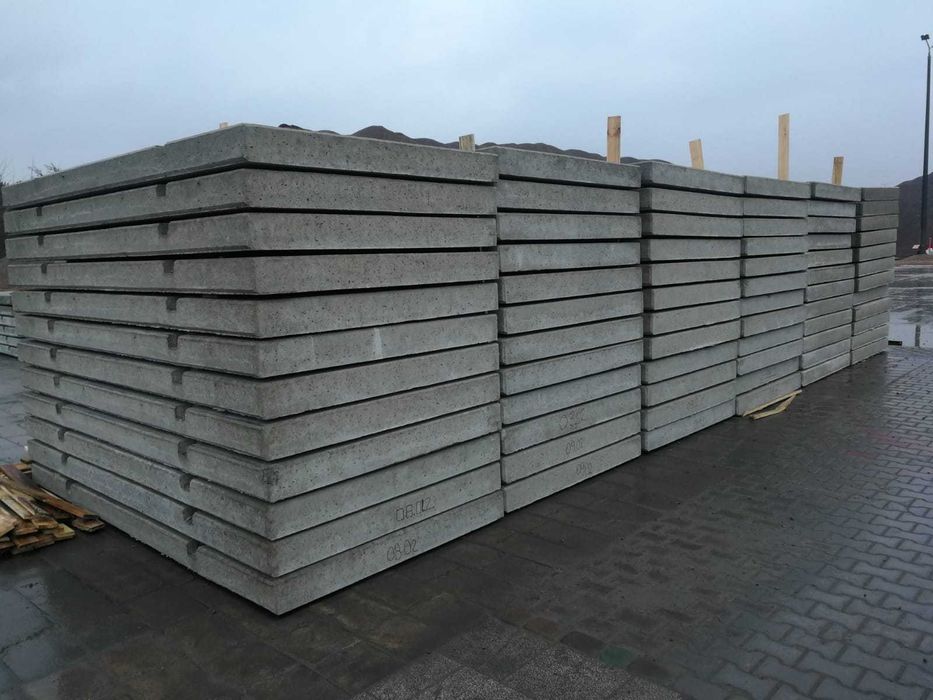 Płyty drogowe żelbetowe MON 300x150x15 - NOWE