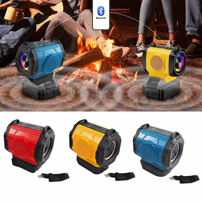 Bluetooth колонка, павербанк Makita, Milwaukee