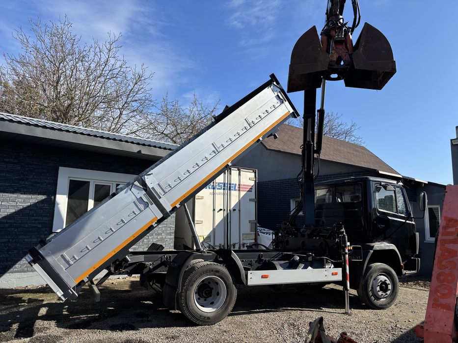 Кран маніпулятор самоскид під ключ монтаж встановлення сертифікація