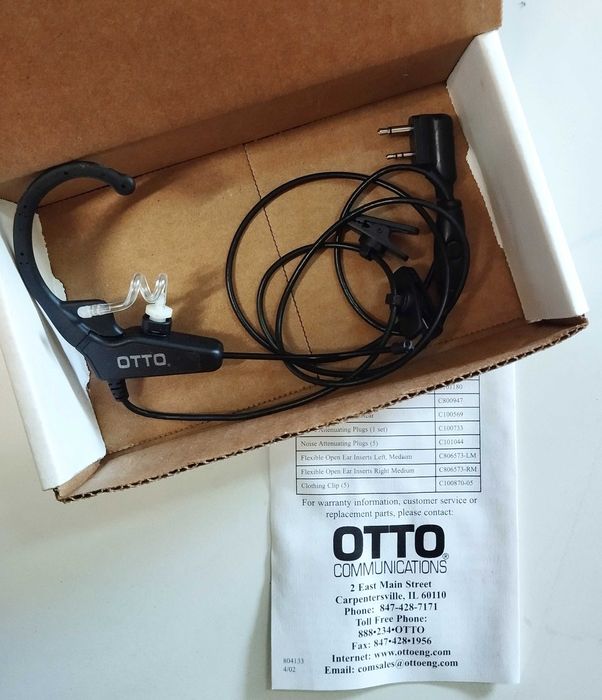 3x lot Otto Comunications, profissional headset