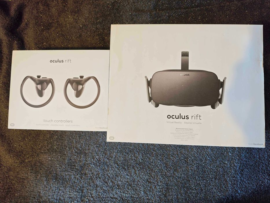 Gogle Oculus Rift + 2 kontrolery i sensory Wrocław Krzyki • OLX.pl