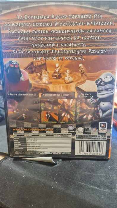 CRAZY FROG RACER 1 I PC Komputer Wyścigi PO POLSKU SklepRetroWWA