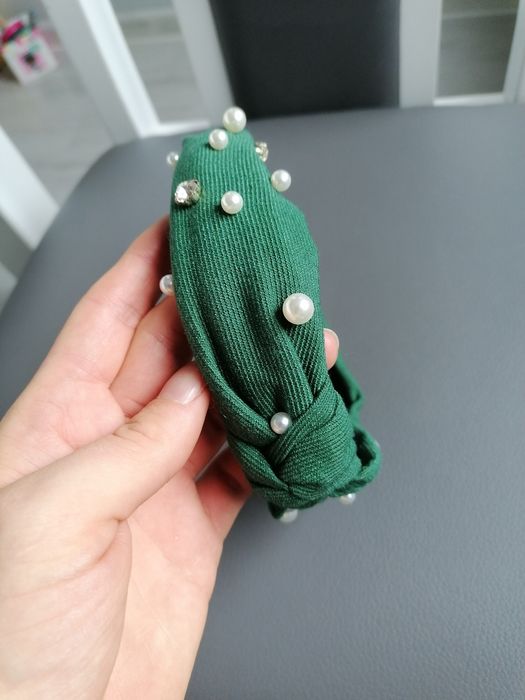 Opaska prazek butelkowa zieleń