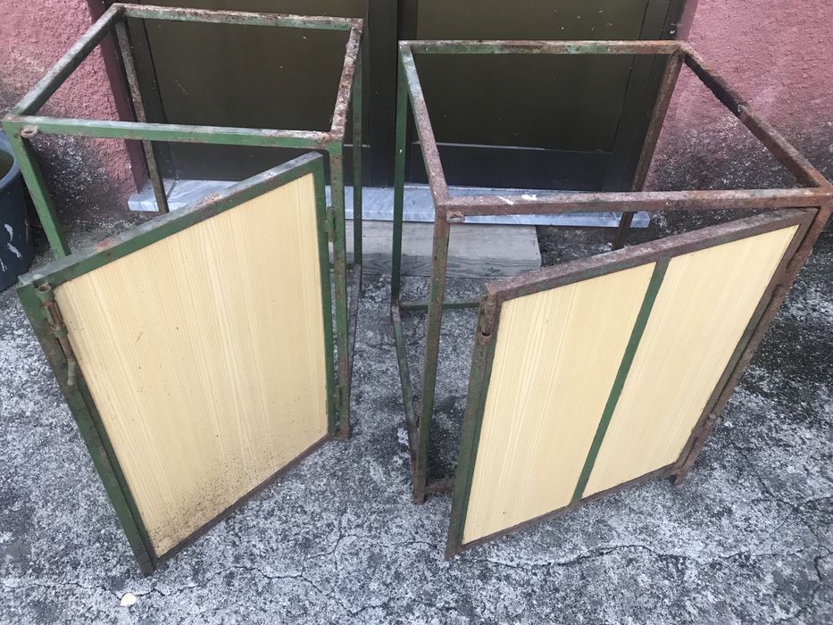 Estrutura em ferro - bancada de trabalho