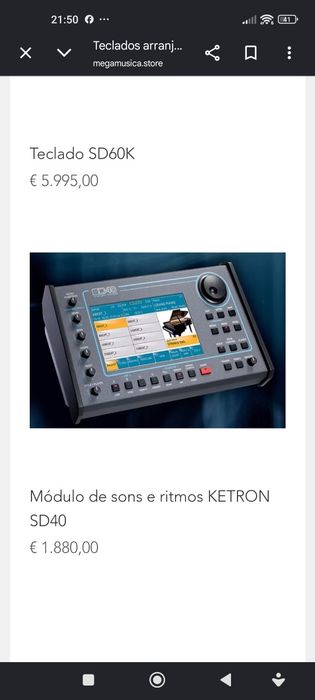 Ketron módulo SD - 40