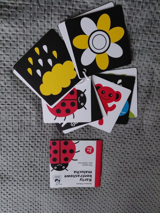 Karty kontrastowe 3+