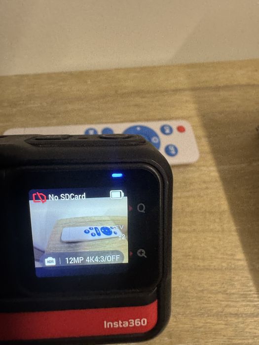 Camara insta one rs lente 4K boost