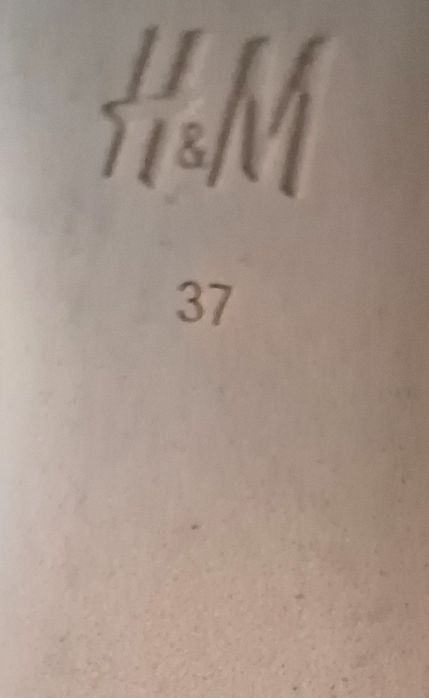 Botki czarne "H&M".