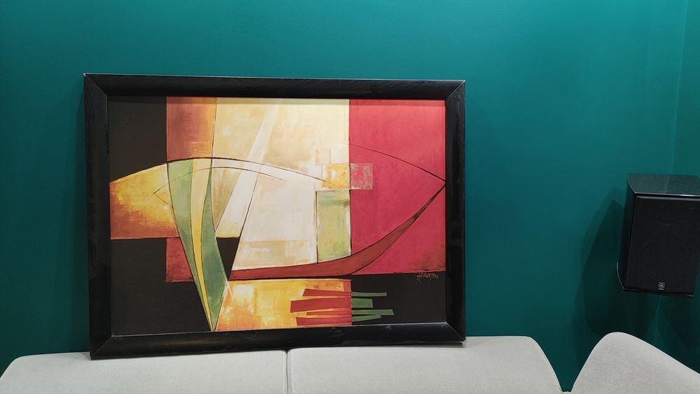 Obraz czarna rama 100 cm x 70 cm
