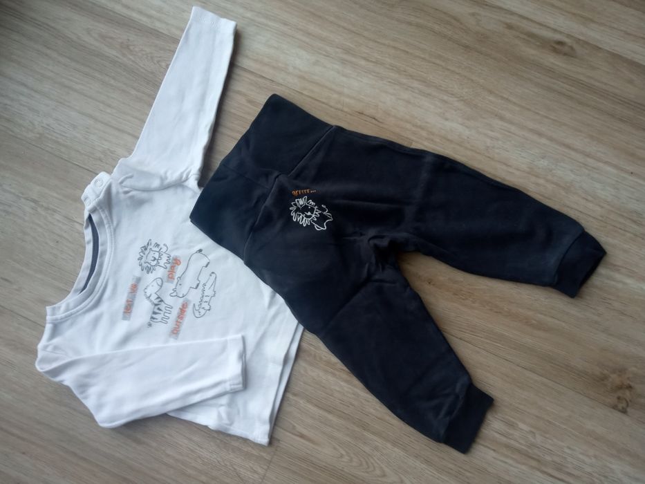 Komplet bluzka i spodenki lupilu 62 /68