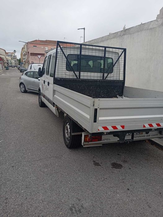 Vendo carrinha caixa aberta Opel Movano 2007. 9 lugares