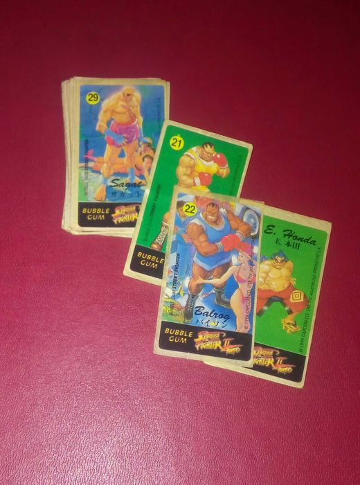 Наклейки Street Fighter ll Turbo