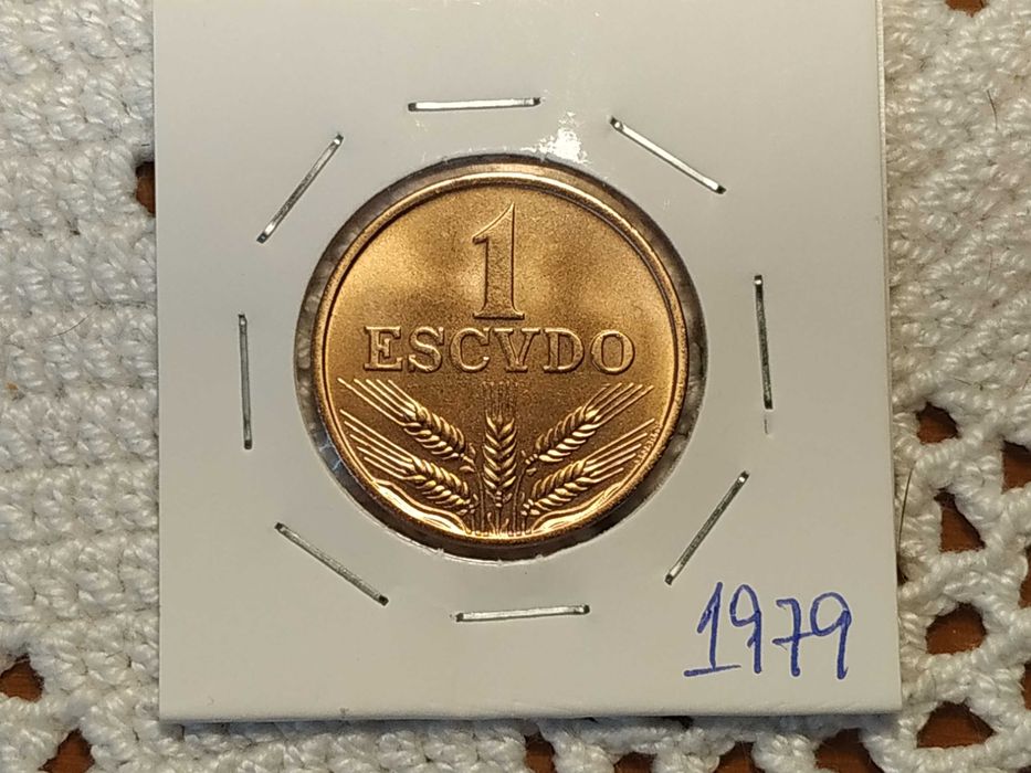 Portugal - moeda de 1 escudo de 1979
