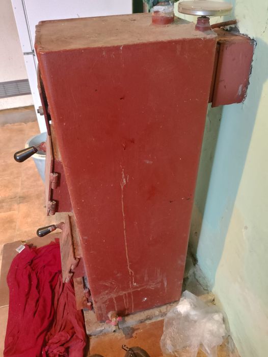 Piec koza blaszak na budowę garaż