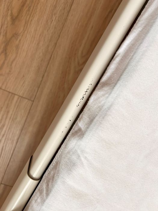 Łóżko Ikea minnen białe dla dziecka