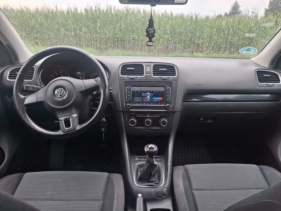 Volkswagen Golf VI 1.4 MPI 80 KM | 2009 | Oryginalny lakier | Klimatyzacja | Szyberdach