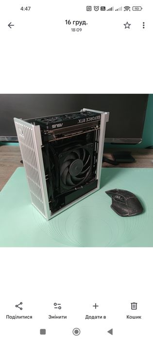 Mini-Itx компютерний SFF корпус ZS-D2 / ITX V4 — 4.9 л