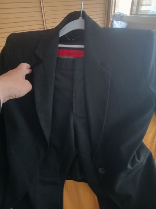 Fato homem queima das fitas / trabalho hotelaria