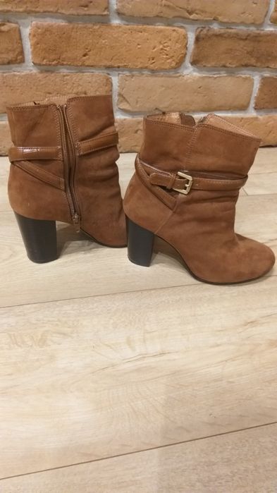 Brązowe Botki h&m r 37