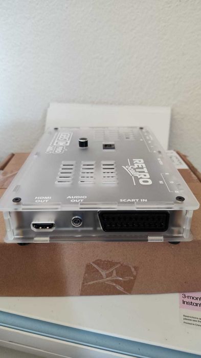 RetroScaler GBSC PRO WiFi HDMI 1080p | Upscaler SCART / VGA / RGBS | Novo
