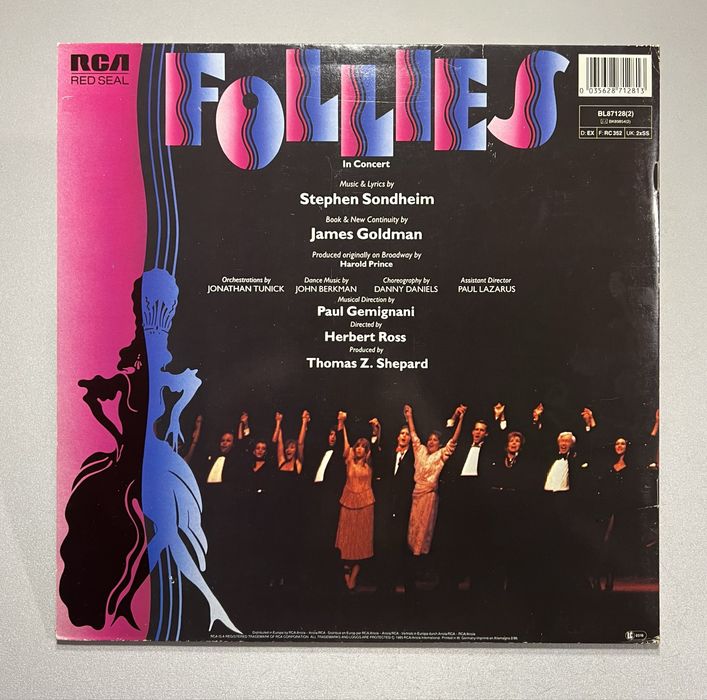 Follies in Concert 2LP колекційне видання з буклетом - власна колекція