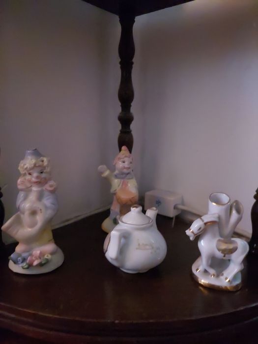Decoração figuras porcelana