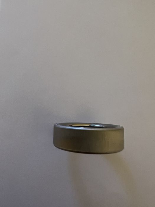 Oura Ring 4 Brushed Silver Size 11