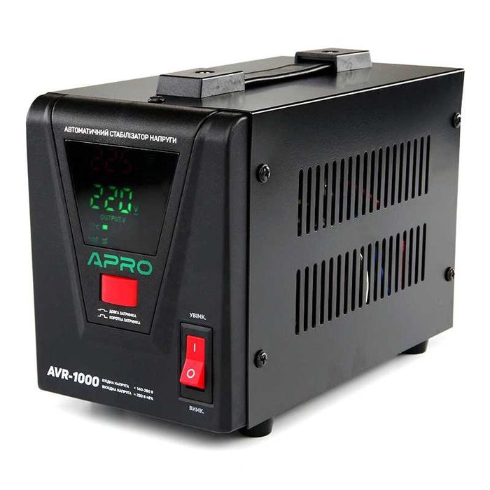 Стабілізатор напруги Apro AVR-1000 релейний