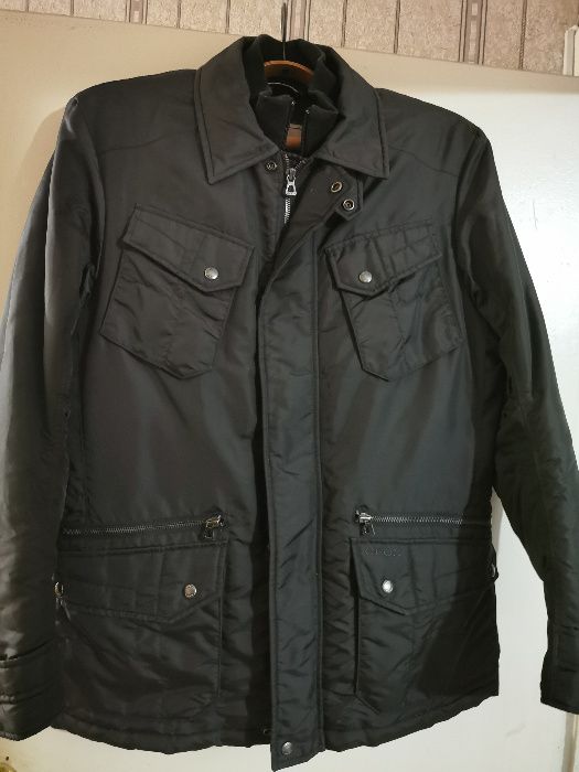 Мужская теплая куртка Geox(ориг., состояние новой!).50 - 52р.