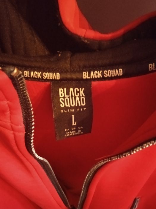 Bluza czerwona Black Squad L
