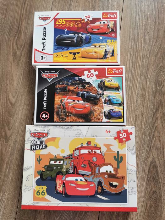 Zestaw puzzli Cars Disney Pixar