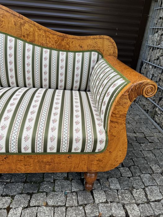 Sofa biedermeier empire ok 1880 r Ala ludwik kanapa brzoza wypoczynek