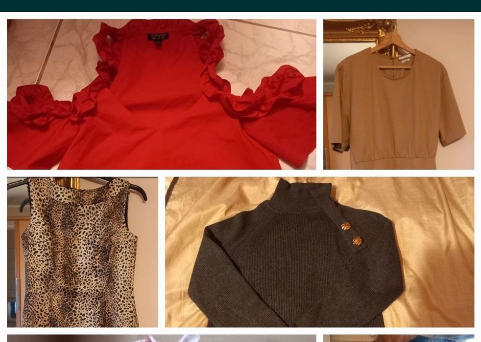 Zestaw ubrań sukienki 2 szt  golf zara piekna hiszpanka S