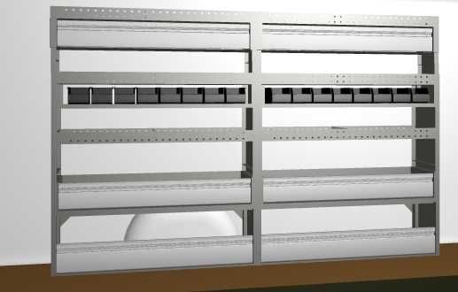 Szafka do busa zabudowa regał warsztatowy Cena Brutto