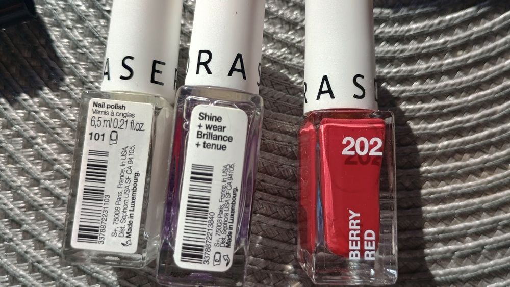 Sephora nie używany, czerwony zestaw nowych kosmetyków!