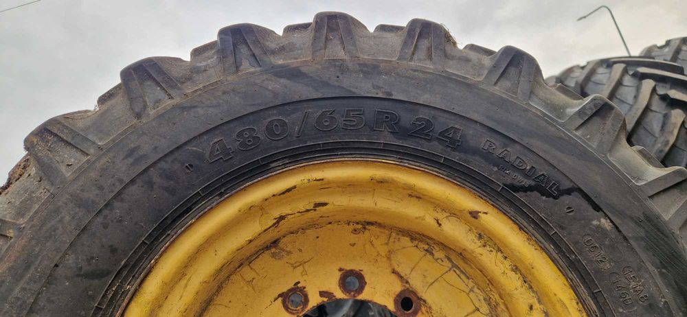 480/65r24 480/65-24 Nokian Nokia 60% bieżnik bez napraw JCB