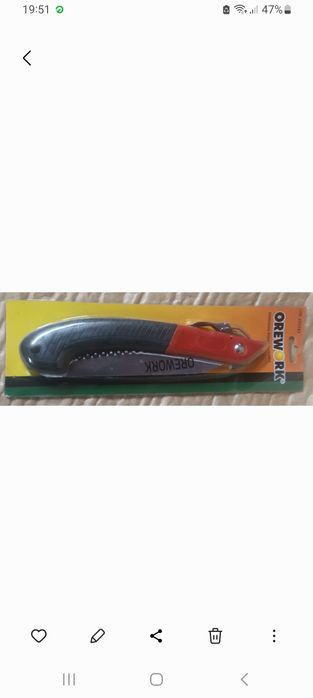 Tesouras e serrotes para podar.