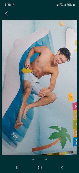 Dmuchany szezlong fotel materac intex 191x99 u tigera sklep