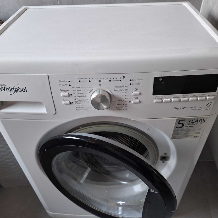 Sprzedam pralkę, najprawdopodobniej uszkodzone amortyzatory