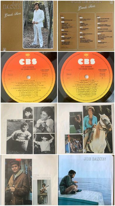 Виниловые пластинки Joe Dassin