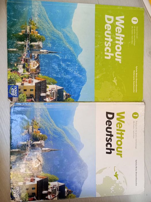 Weltour Deutsch 1 klasa 1 podręcznik+ ćwiczenia