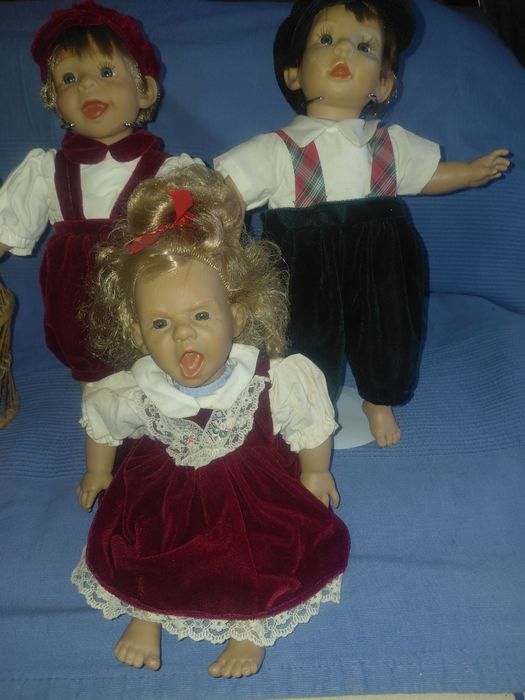 Колекція вінтажних характерних ляльок.Іспанія