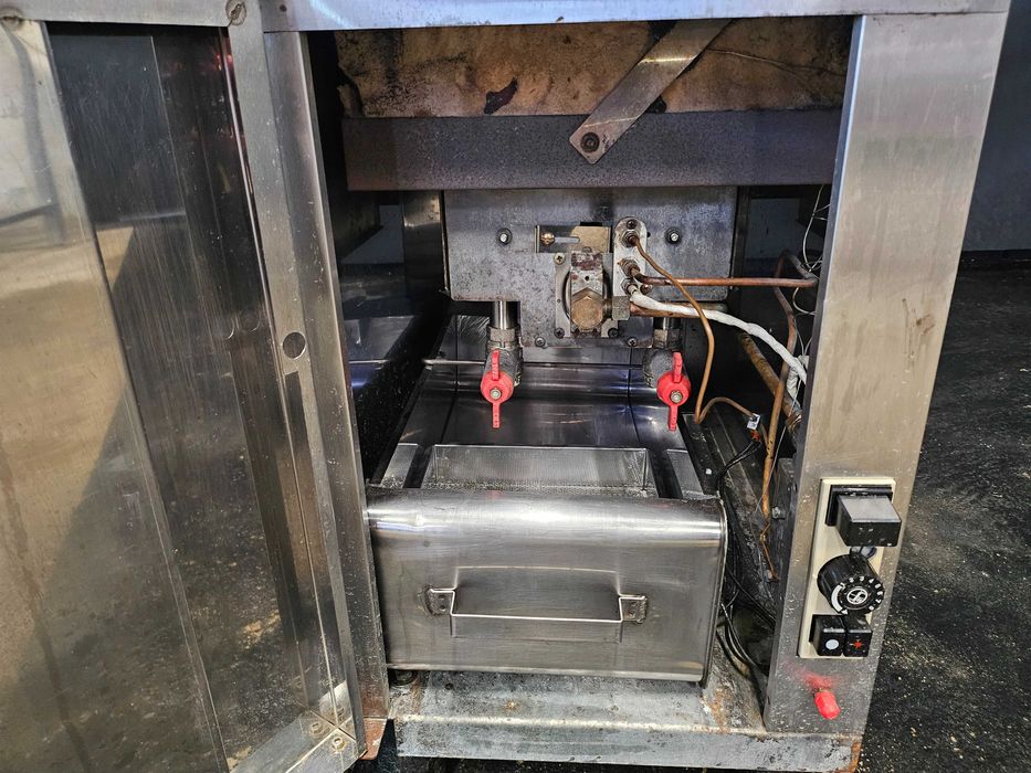 Fritadeira industrial a gás