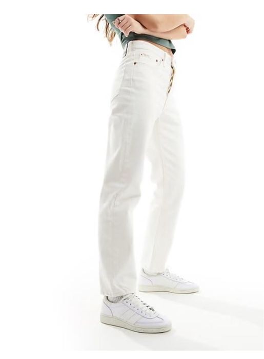 Классические белые джинсы levi's 30/32