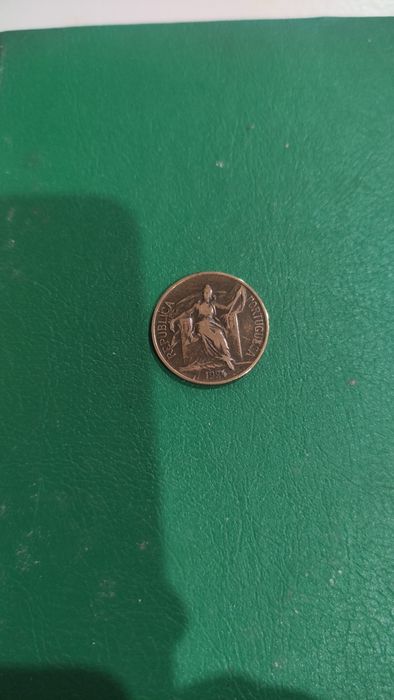 Moeda portuguesa 1 escudo 1924