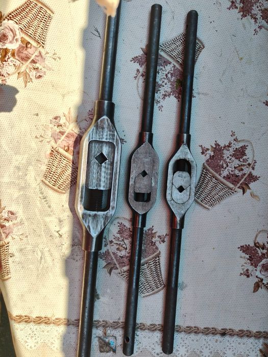 Uchwyty gwintownika 60cm, 80cm stan bdb PRL