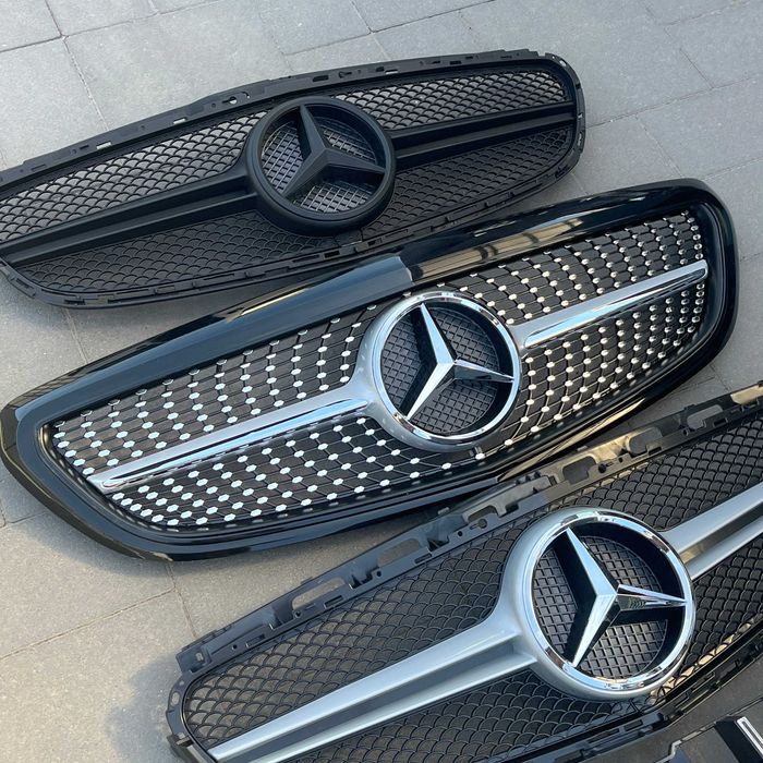 Решітка радиатора решотка мерседес mercedes w205w211w447w212w463w221